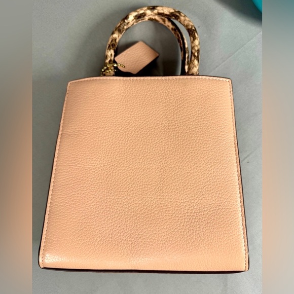 NWOT Coach C6779 Mini Pepper Crossbody Pebble and Embossed Leather Shell Pink - Picture 9 of 11